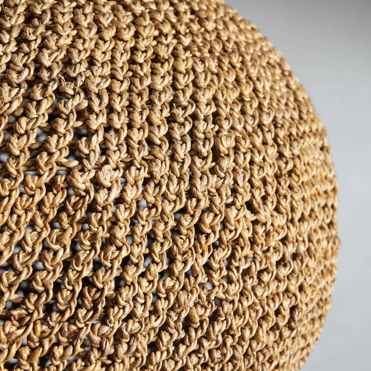 Cordgrove Natural Rope 26" Pendant