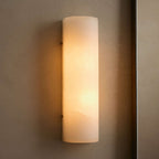 Veinshell Alabaster Stone Sconce 12'' 18''H