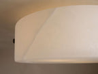 Veinshell Alabaster Stone Flushmount 16" W