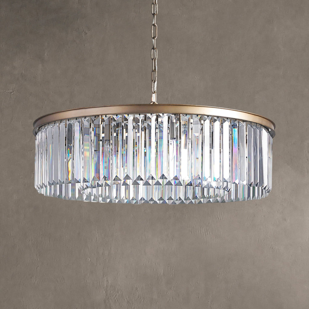 Prismcourt Crystal Round Chandelier