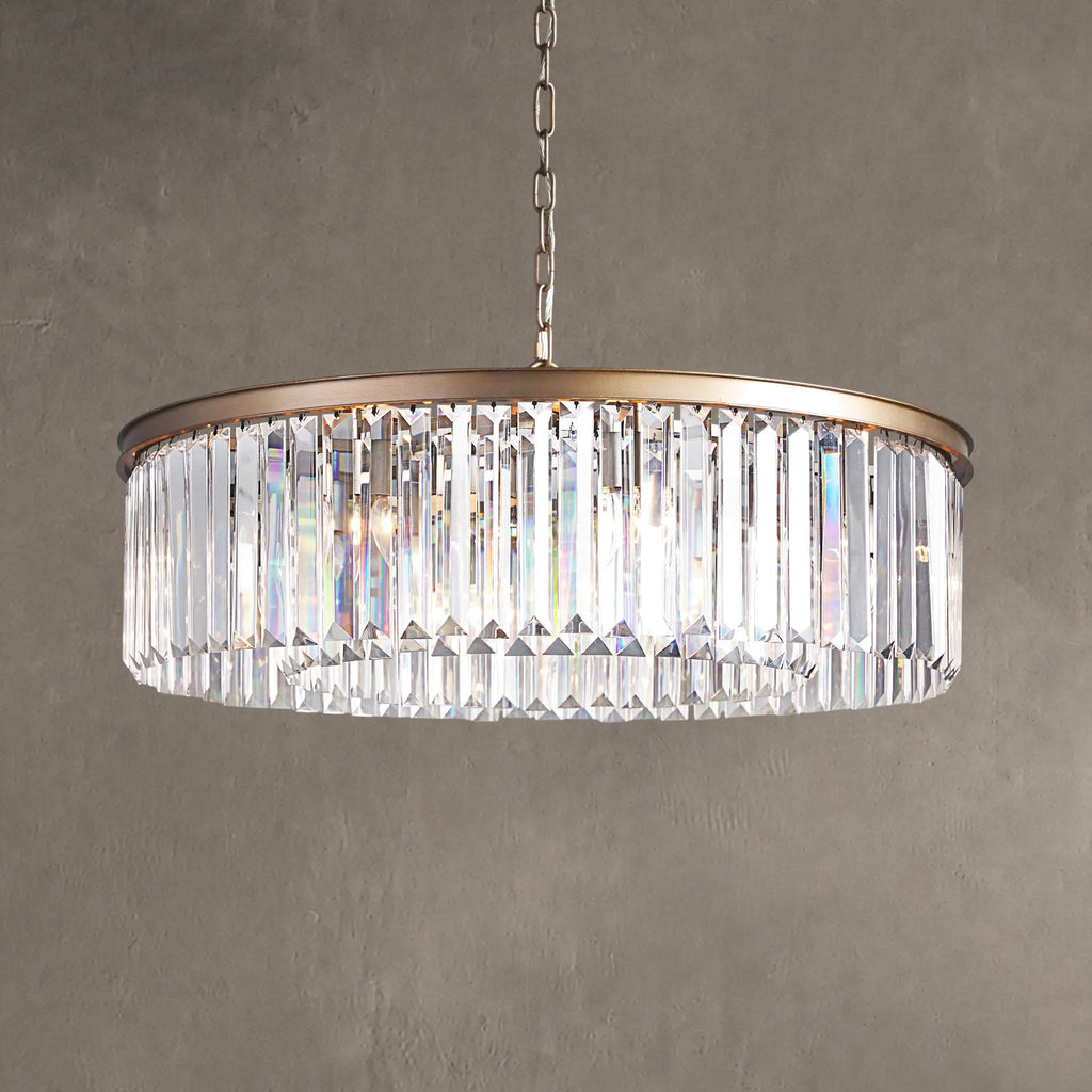 Prismcourt Crystal Round Chandelier