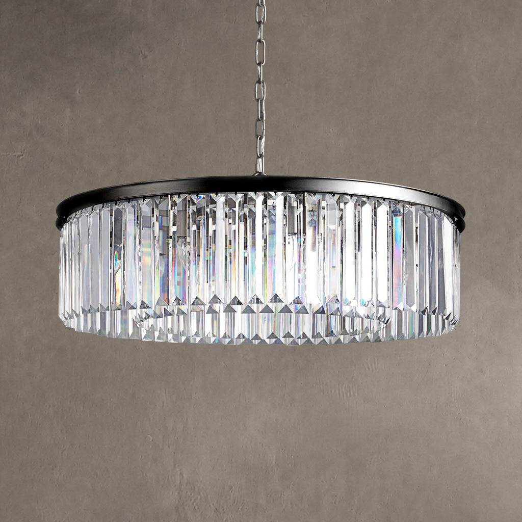 Prismcourt Crystal Round Chandelier