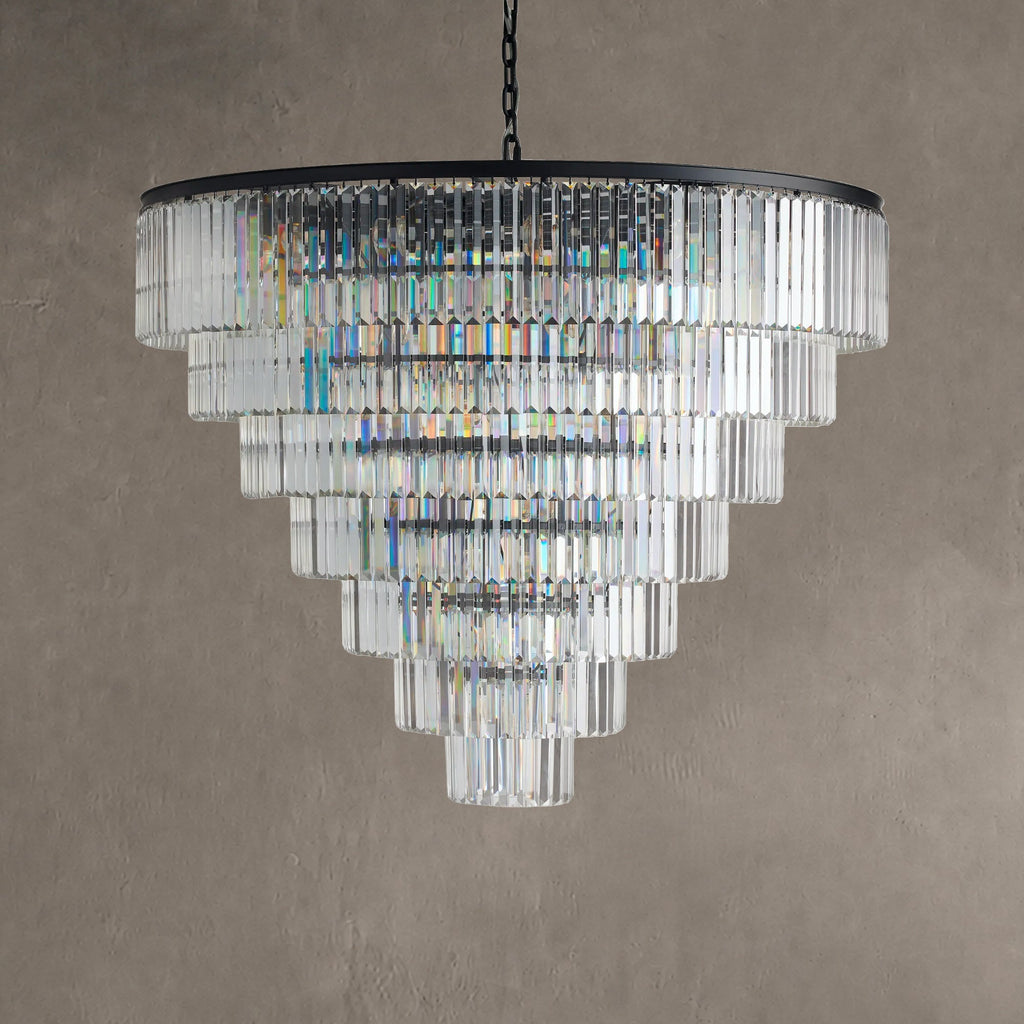 Prismcourt Tiered Round Chandelier