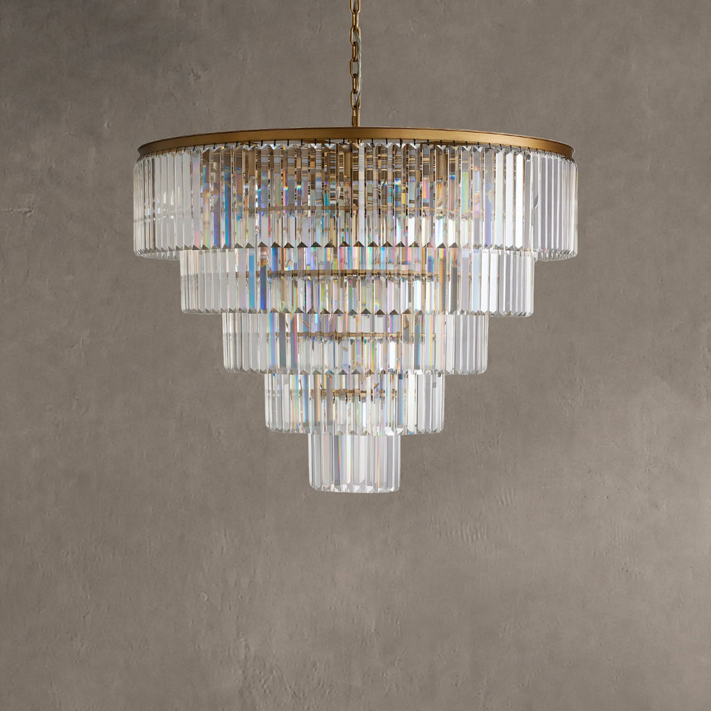 Prismcourt Tiered Round Chandelier