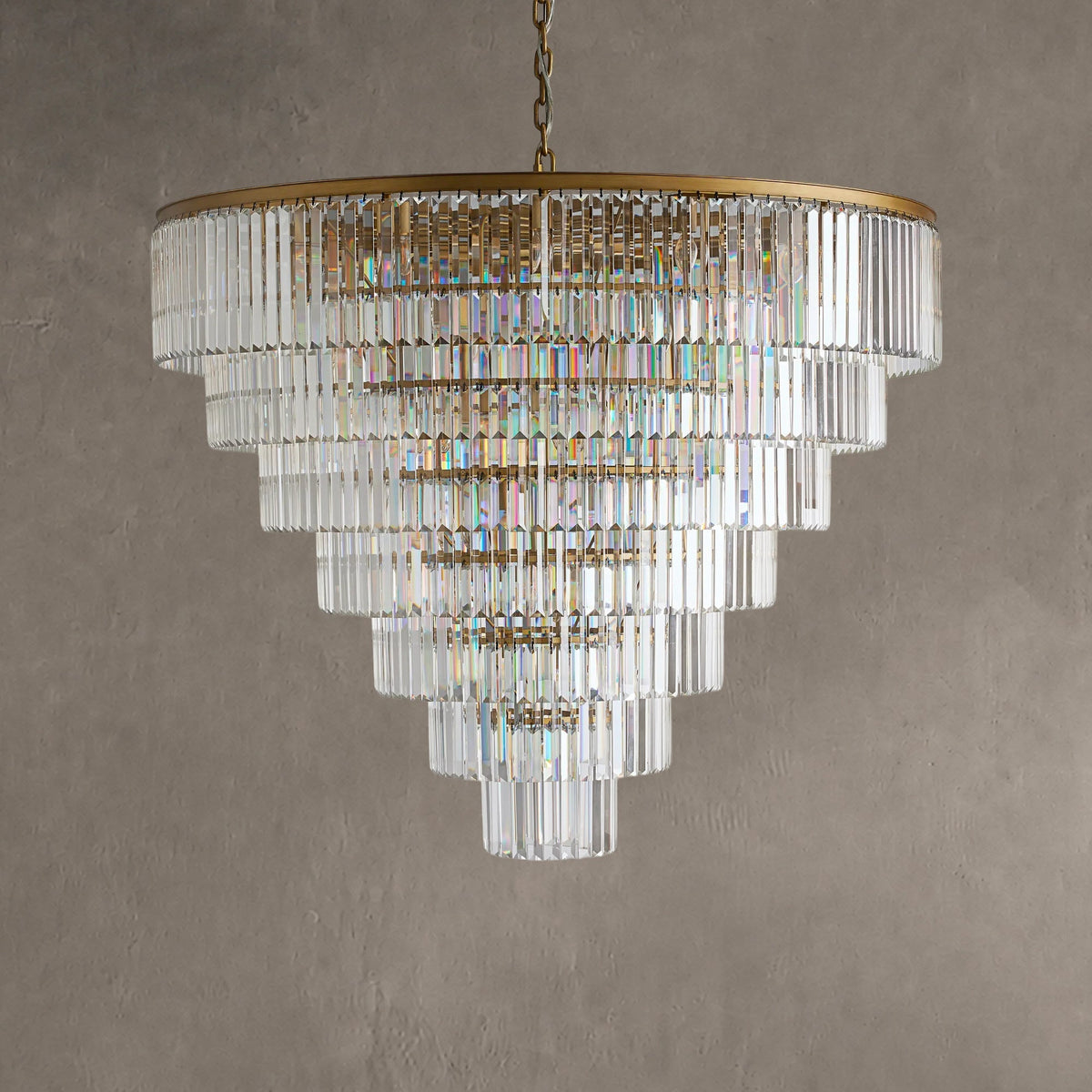 Prismcourt Tiered Round Chandelier