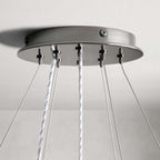 Lightbound 2-Tier Round Chandelier