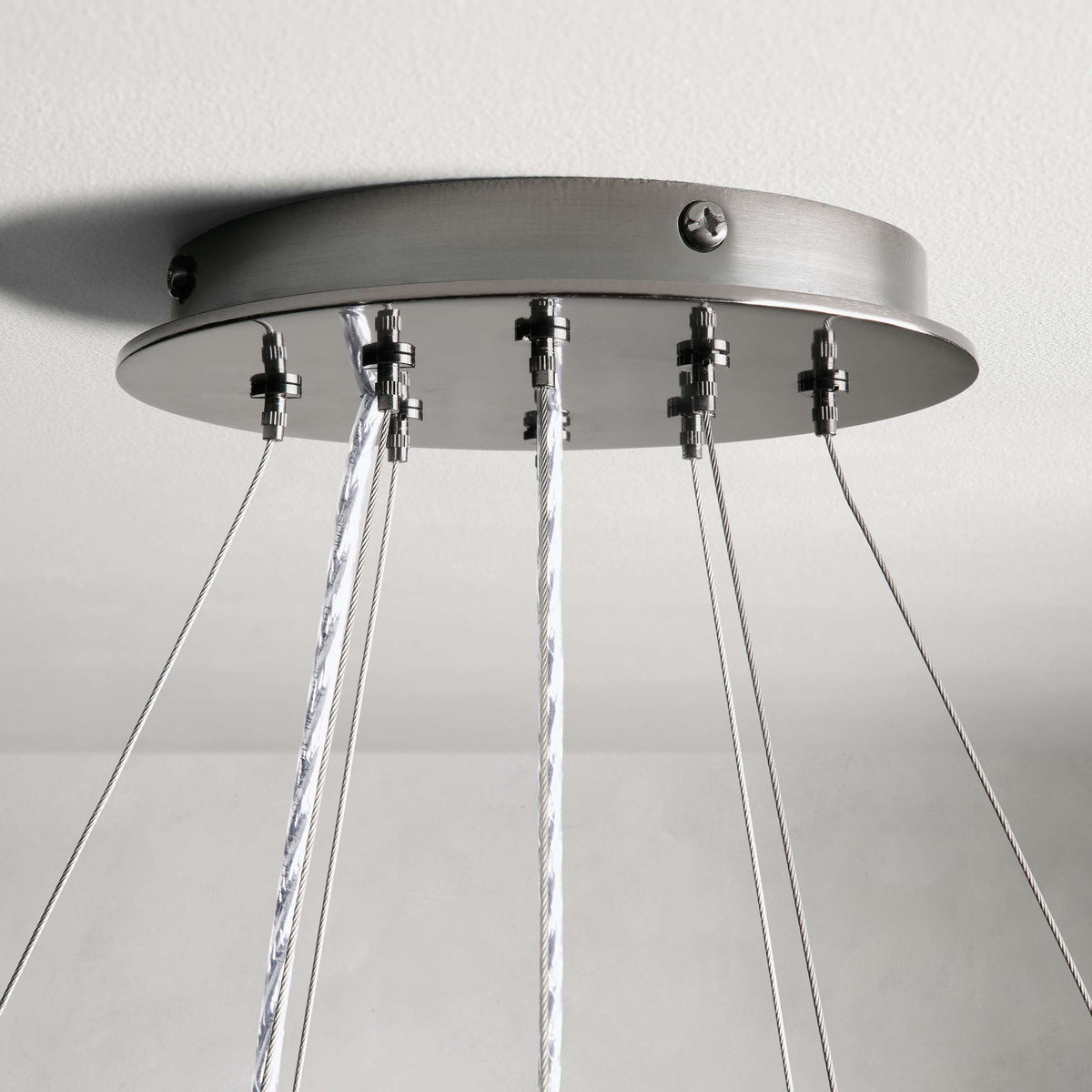 Lightbound 2-Tier Round Chandelier