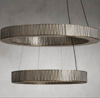 Lightbound 2-Tier Round Chandelier