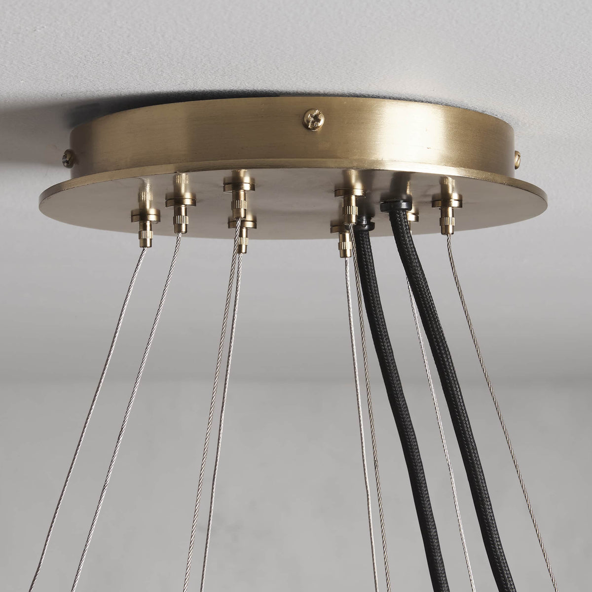Lightbound 2-Tier Round Chandelier