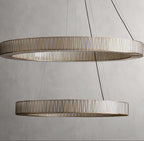 Lightbound 2-Tier Round Chandelier