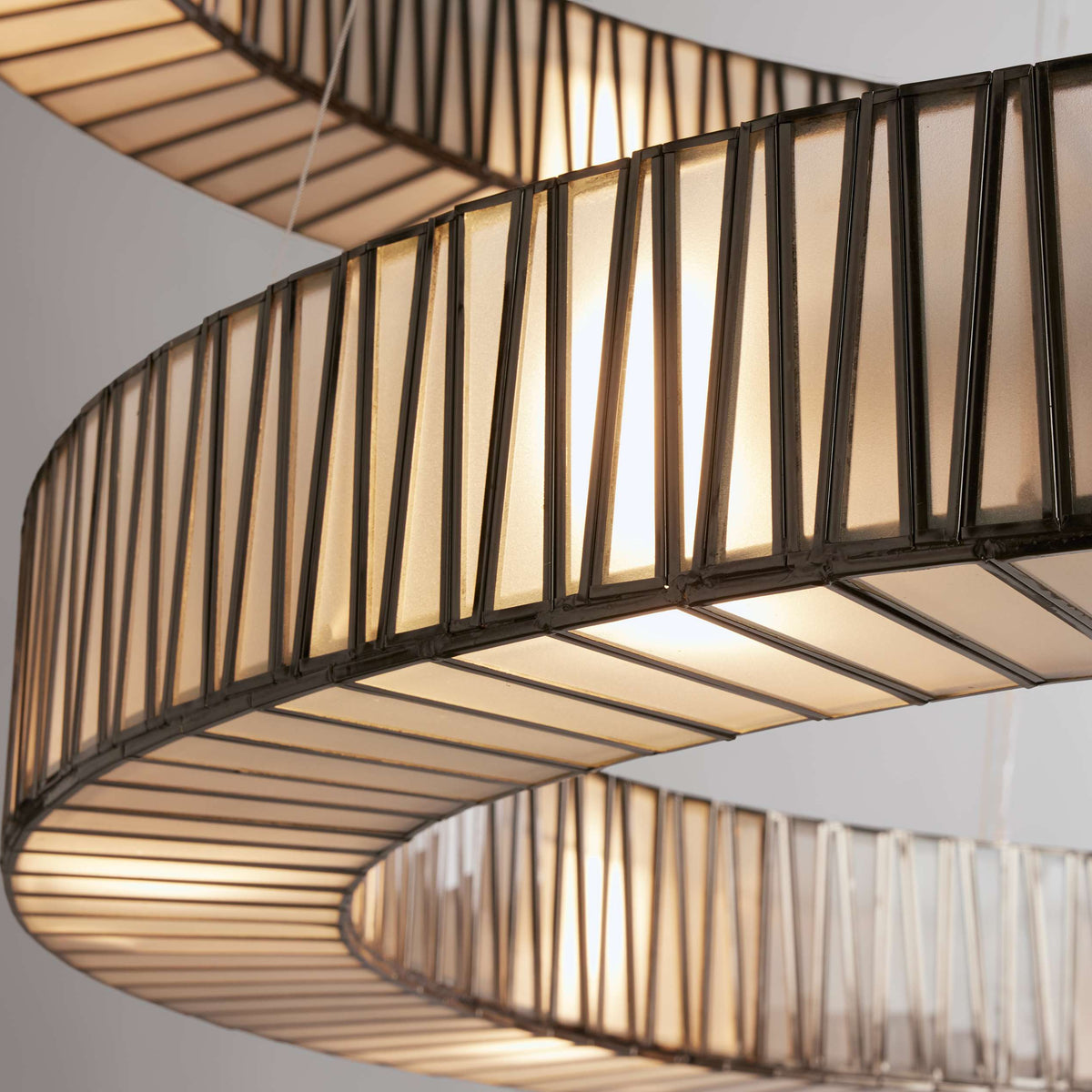 Lightbound 2-Tier Round Chandelier