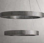 Lightbound 2-Tier Round Chandelier