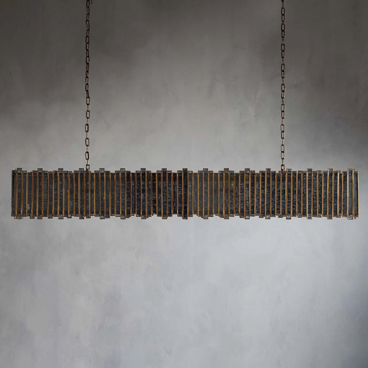 Mirrortrace Rectangular Chandelier