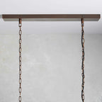 Mirrortrace Rectangular Chandelier
