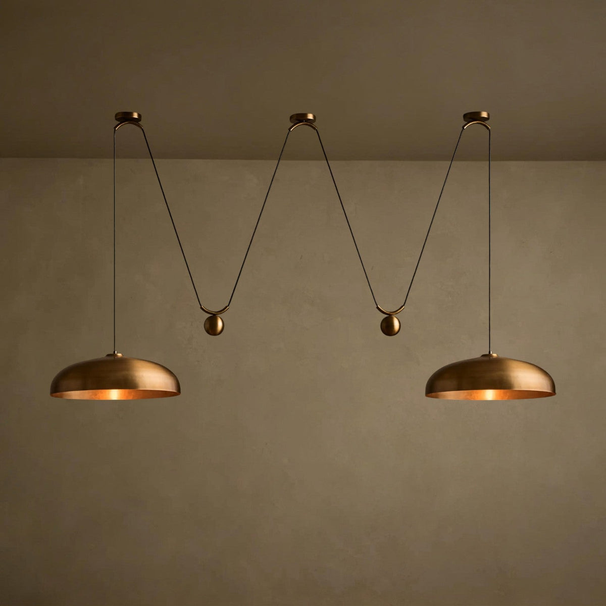 Poisebeam Double Pendant