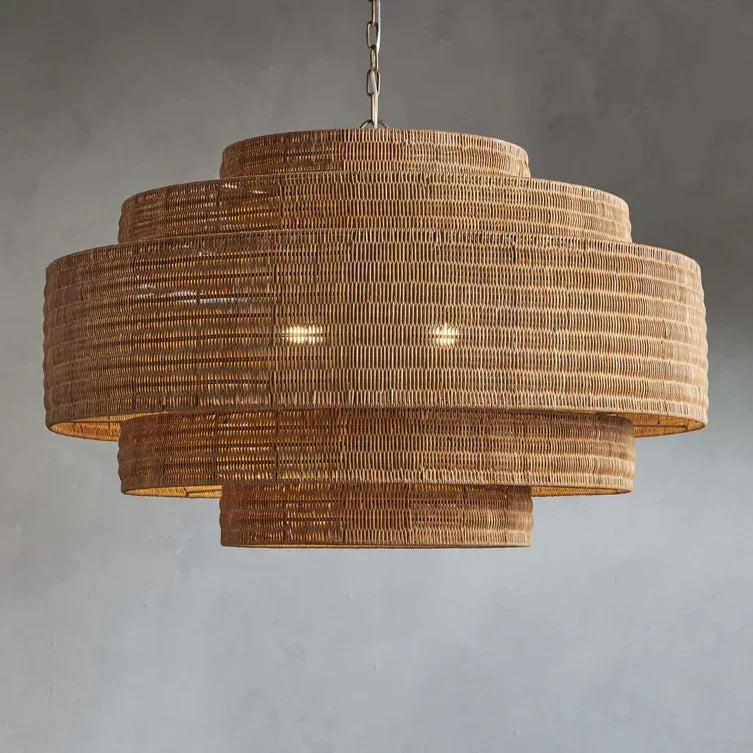 Weavefall Chandelier 28'' 40''D