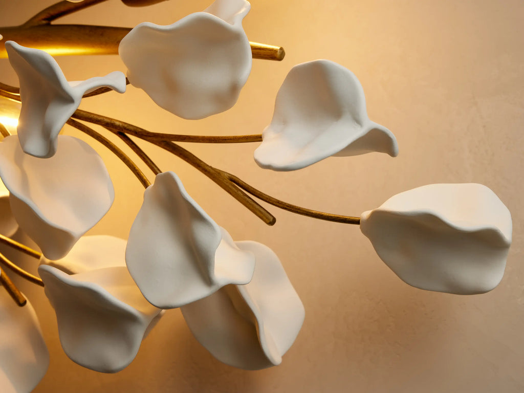 Petalweft Grand Sconce