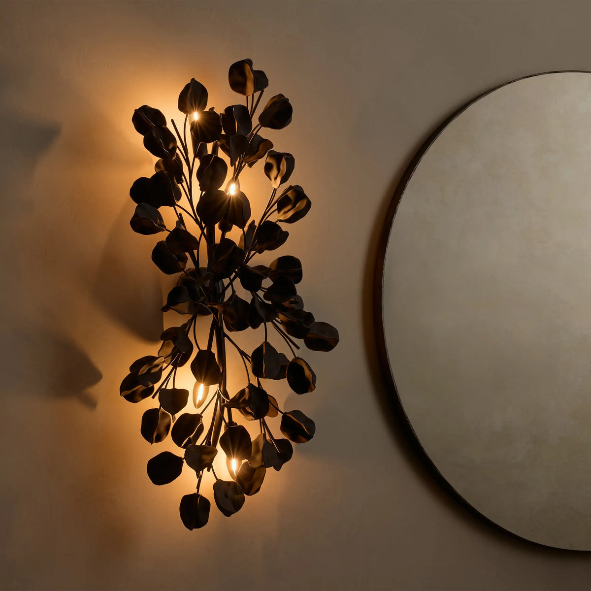 Petalweft Grand Sconce