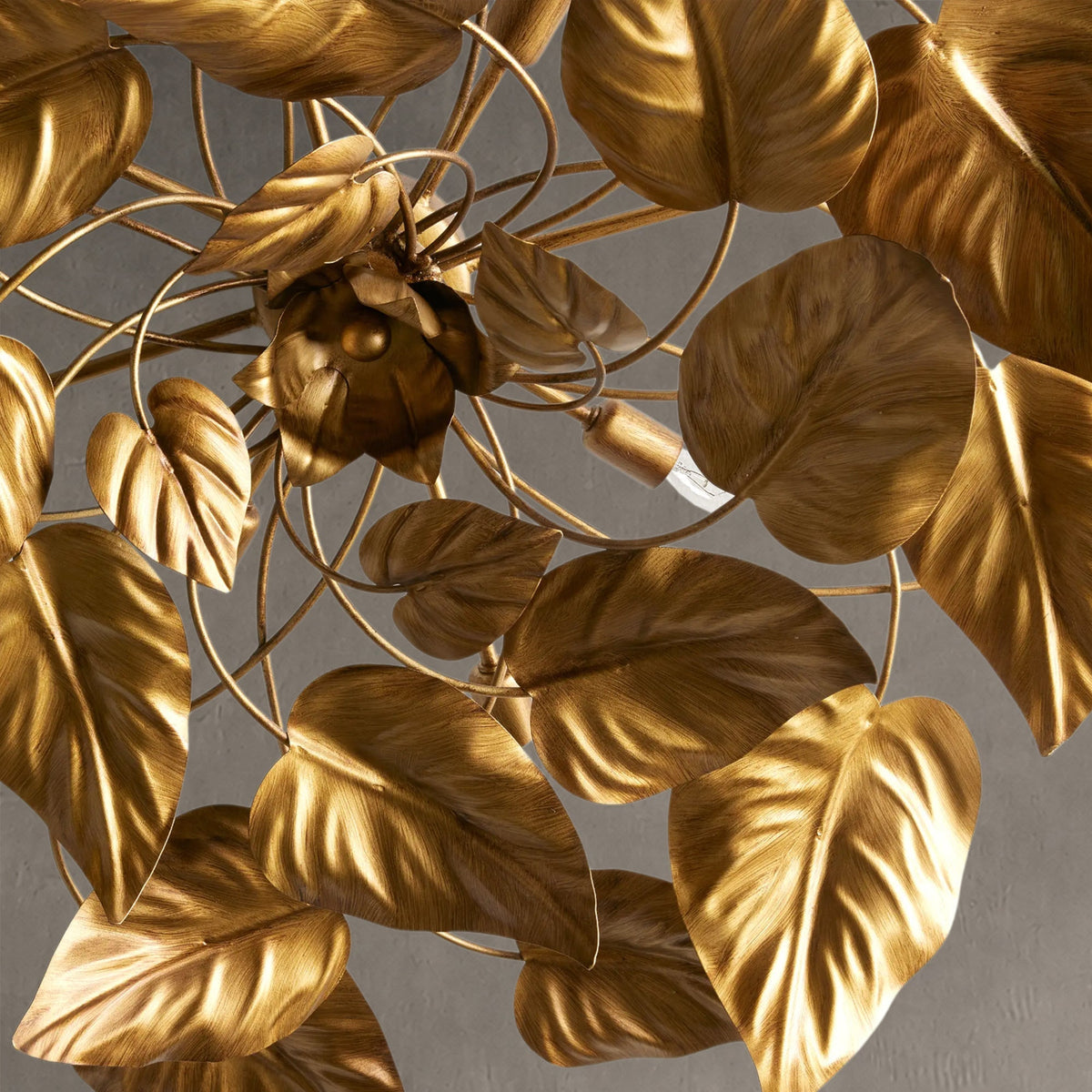 Leaf Swirl Flushmount