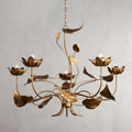 Leaf Swirl Chandelier 49''D