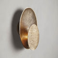Reliefgleam Embossed Sconce
