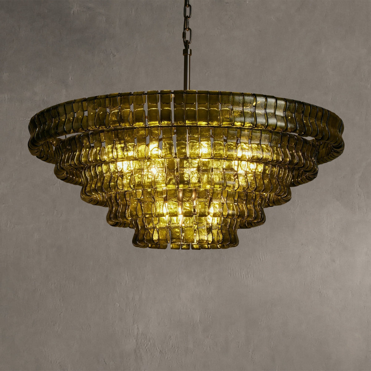 Frostweft Round Chandelier
