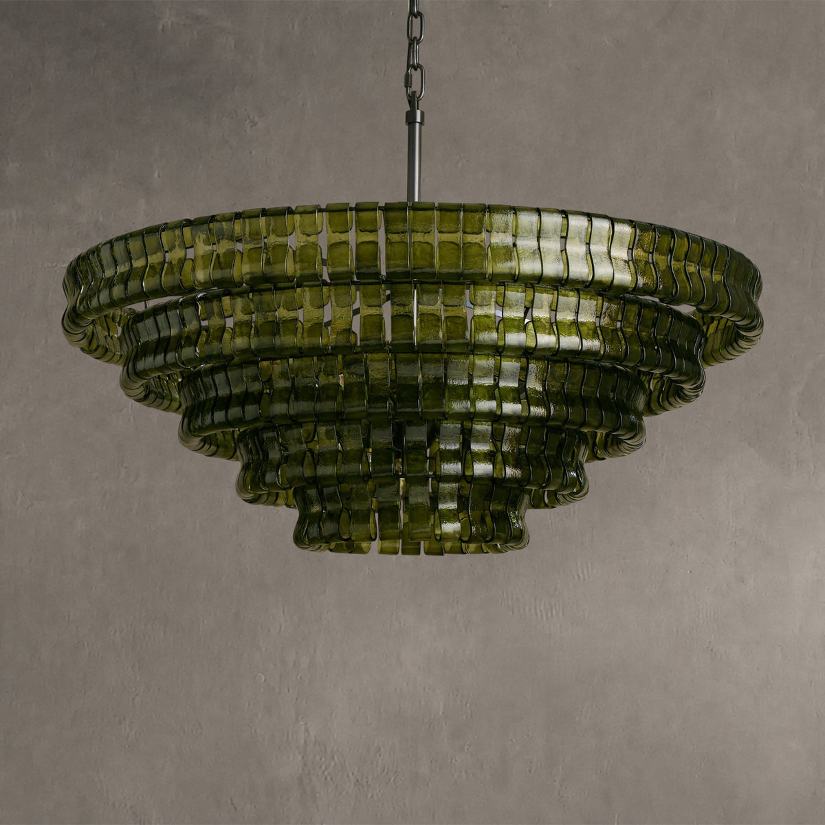 Frostweft Round Chandelier