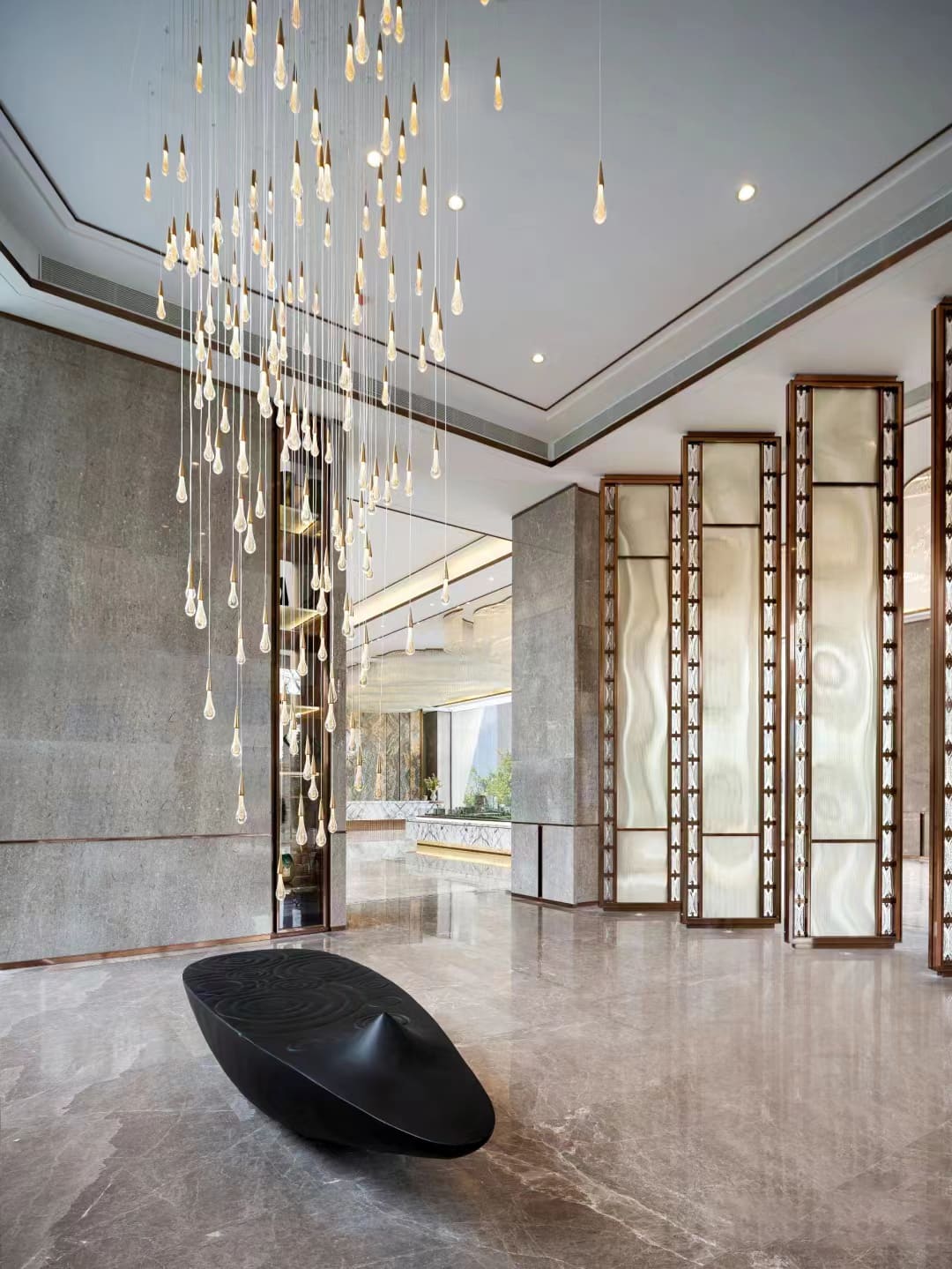 Rillfall Linear Chandelier 37"50"70"87"120"