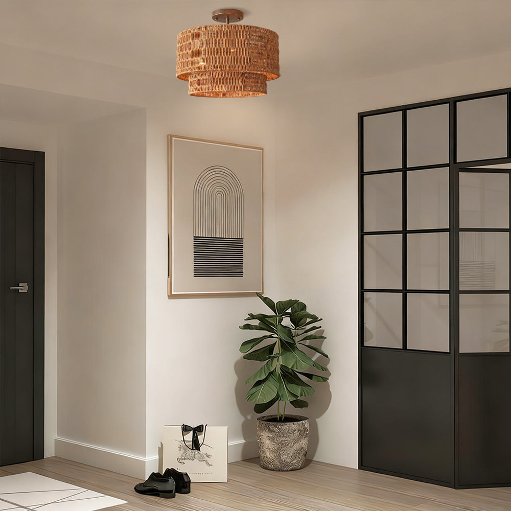 Weavefall Flush Mount