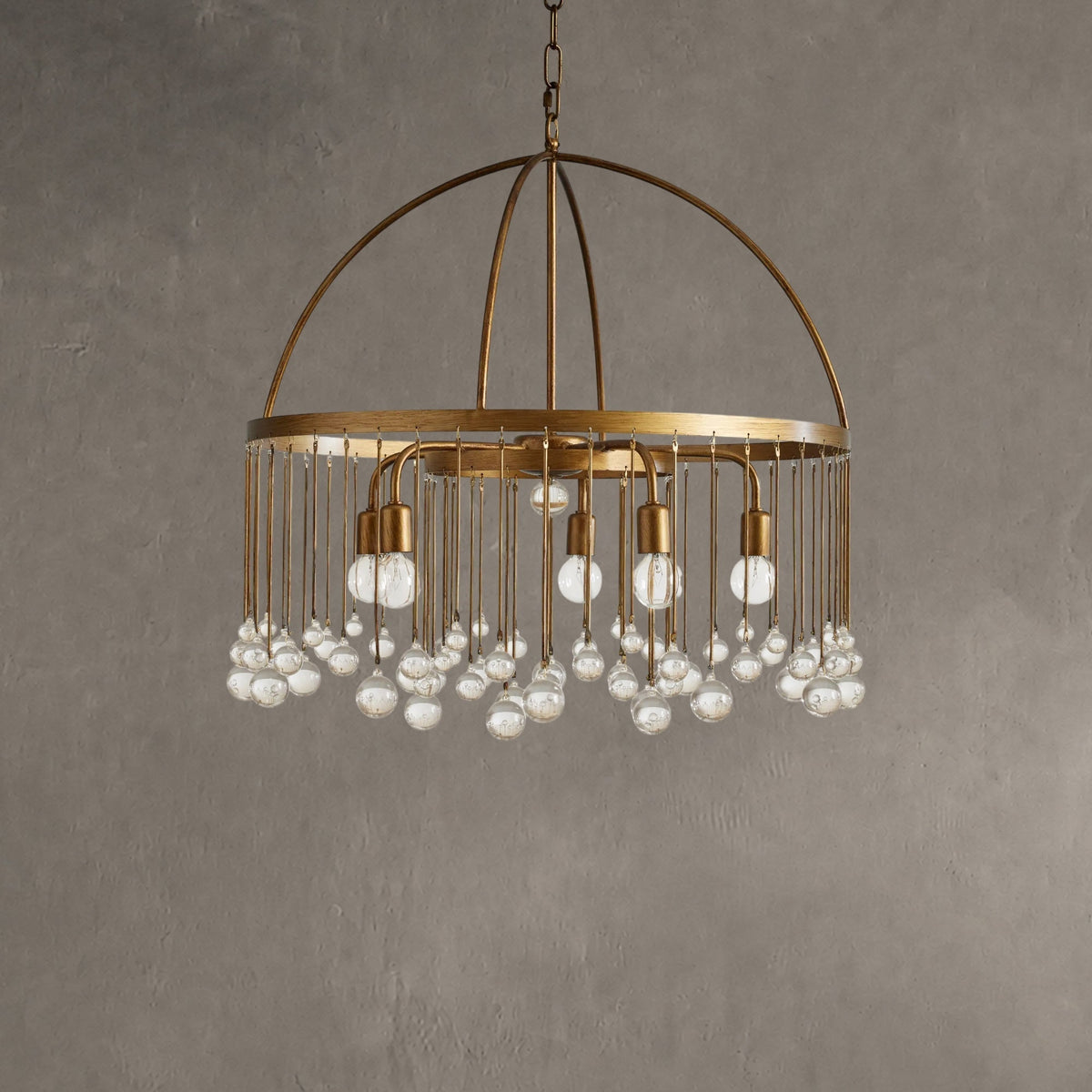 Gembough Crystal Ball Round Chandelier 5 Light / 8 Light
