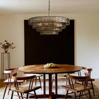 Frostweft Round Chandelier