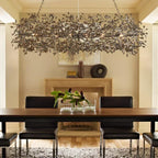 Bloomtress Oval Chandelier 62''74''