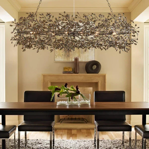 Bloomtress Oval Chandelier 62''74''