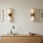 Archtrack 2-Light Wall Sconce in Alabaster