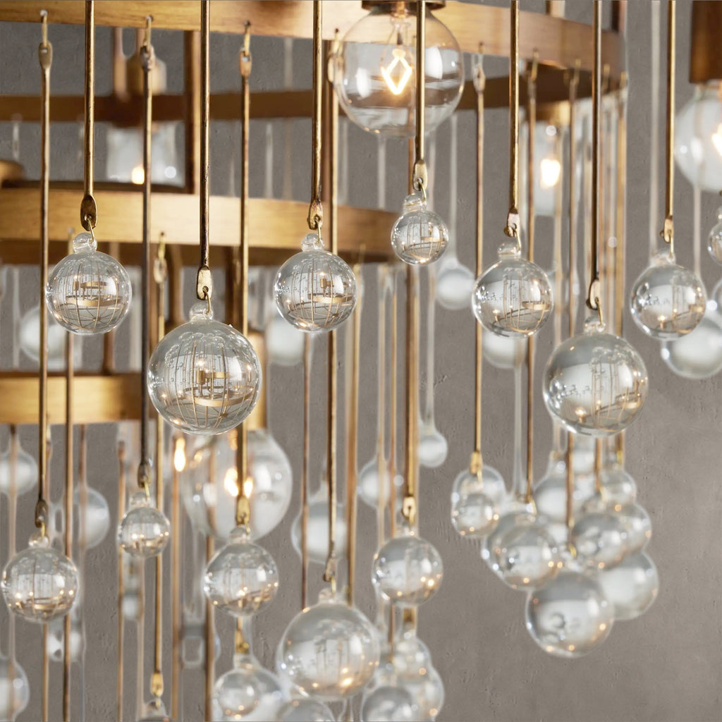 Gembough Crystal Ball Round Chandelier 5 Light / 8 Light
