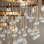Gembough Crystal Ball Round Chandelier 5 Light / 8 Light