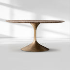 Aerox Stone Round Dining Table