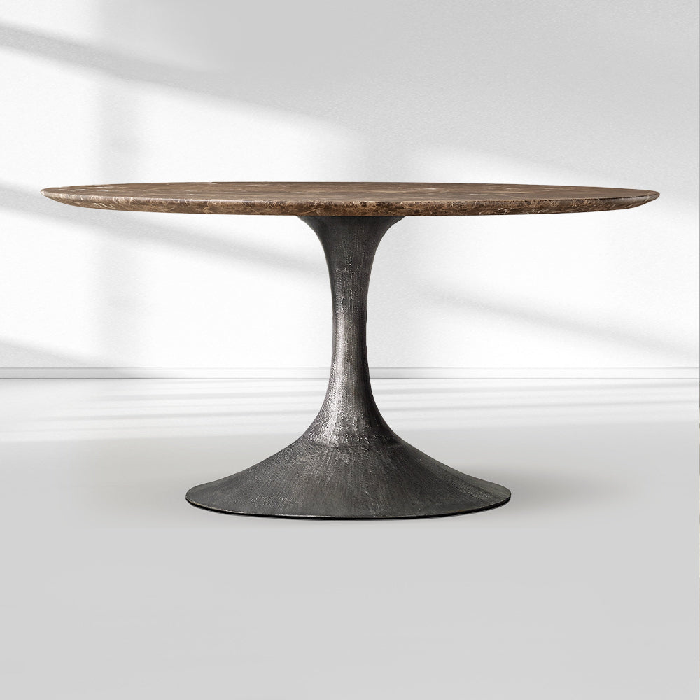 Aerox Stone Round Dining Table