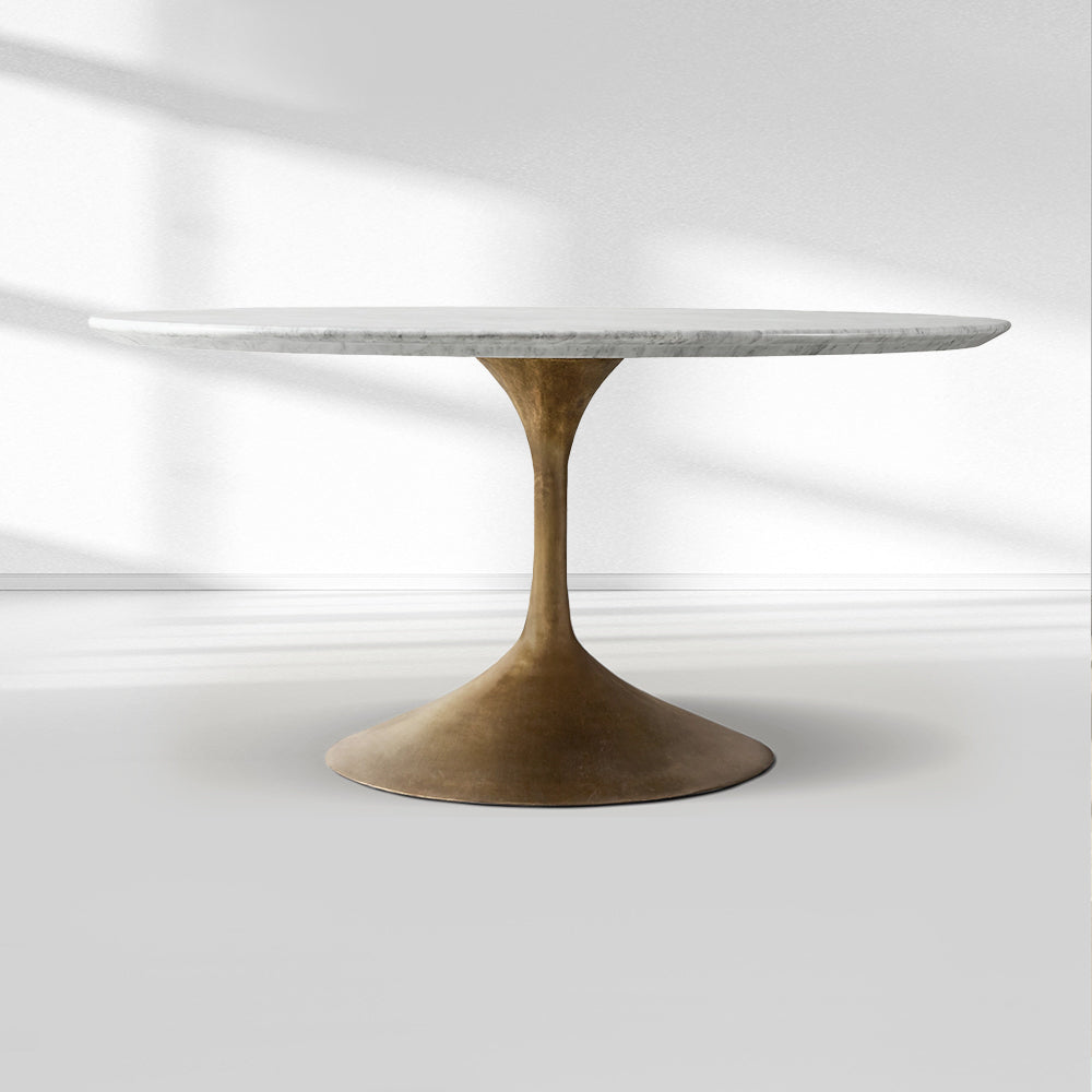 Aerox Stone Round Dining Table