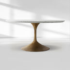 Aerox Stone Round Dining Table