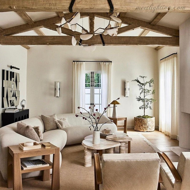 Veintrail Alabaster Artistic Modern Chandelier