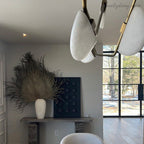 Veintrail Alabaster Artistic Modern Chandelier