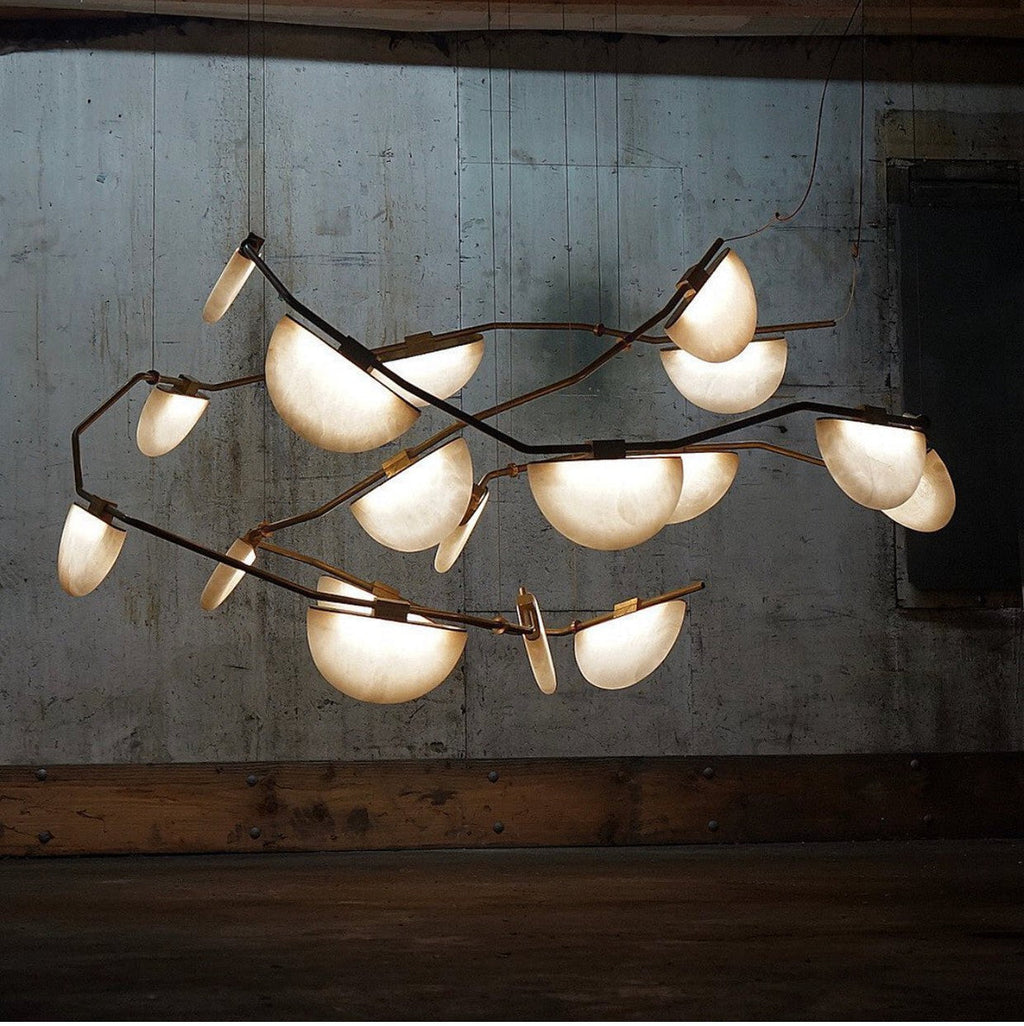 Veintrail Alabaster Artistic Modern Chandelier