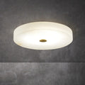 Alabaster Recessed Circular LED Chandelier