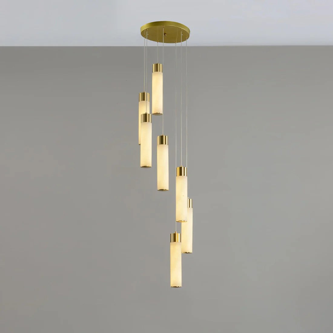 Cascade Alabaster Chandelier