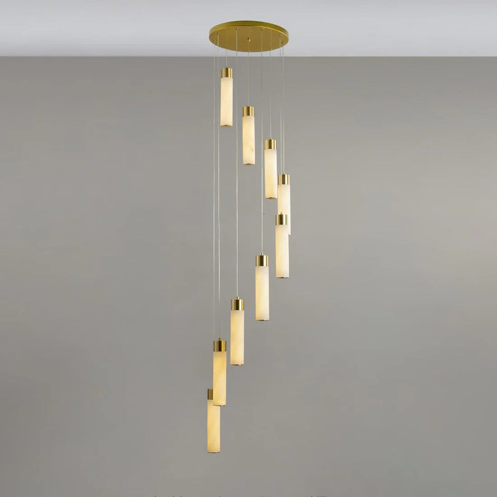 Cascade Alabaster Chandelier