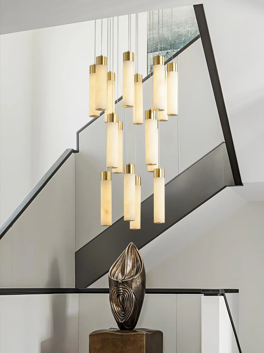 Cascade Alabaster Chandelier