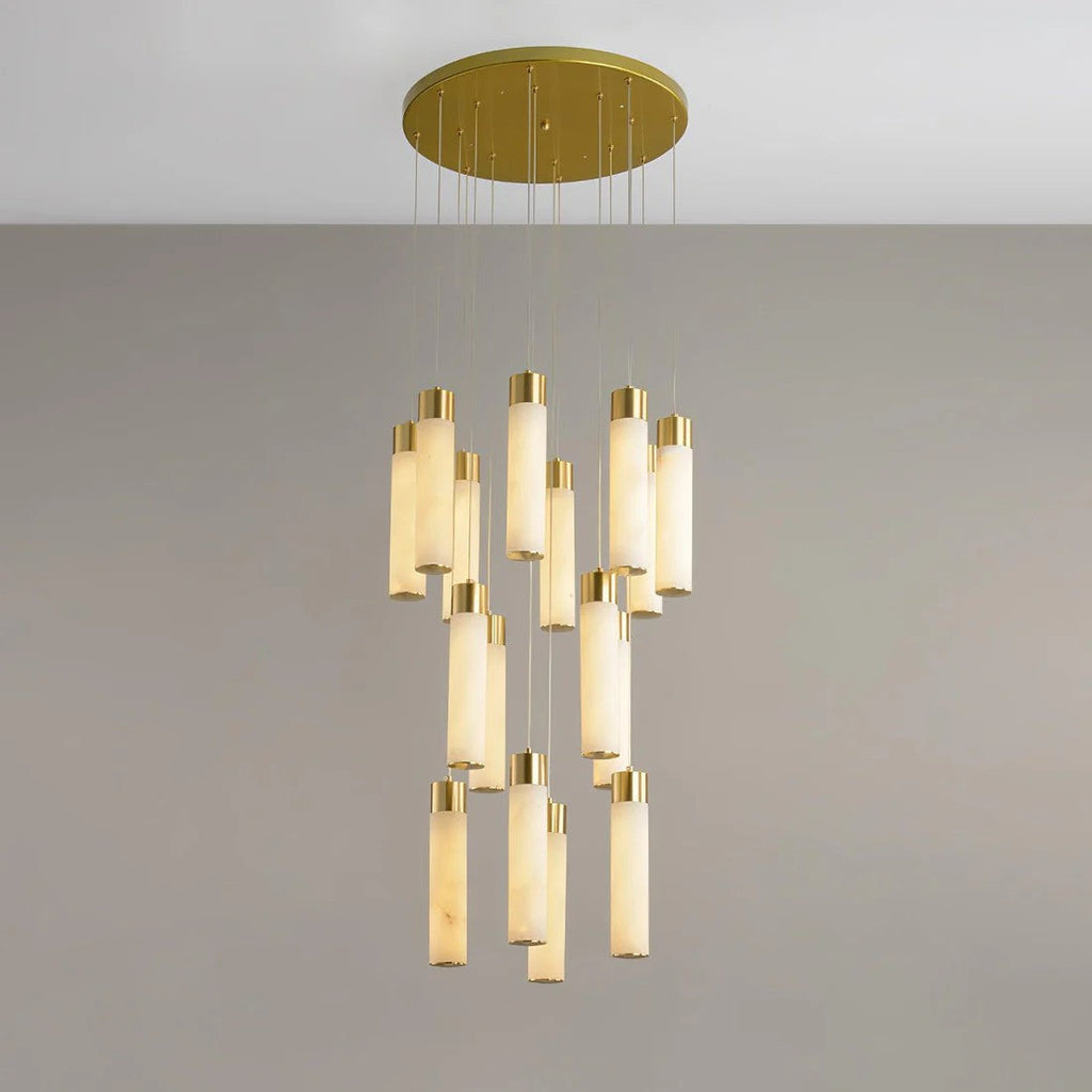 Cascade Alabaster Chandelier