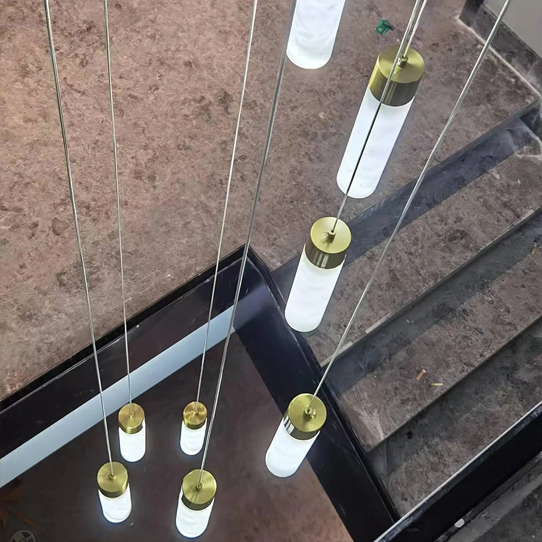 Cascade Alabaster Chandelier