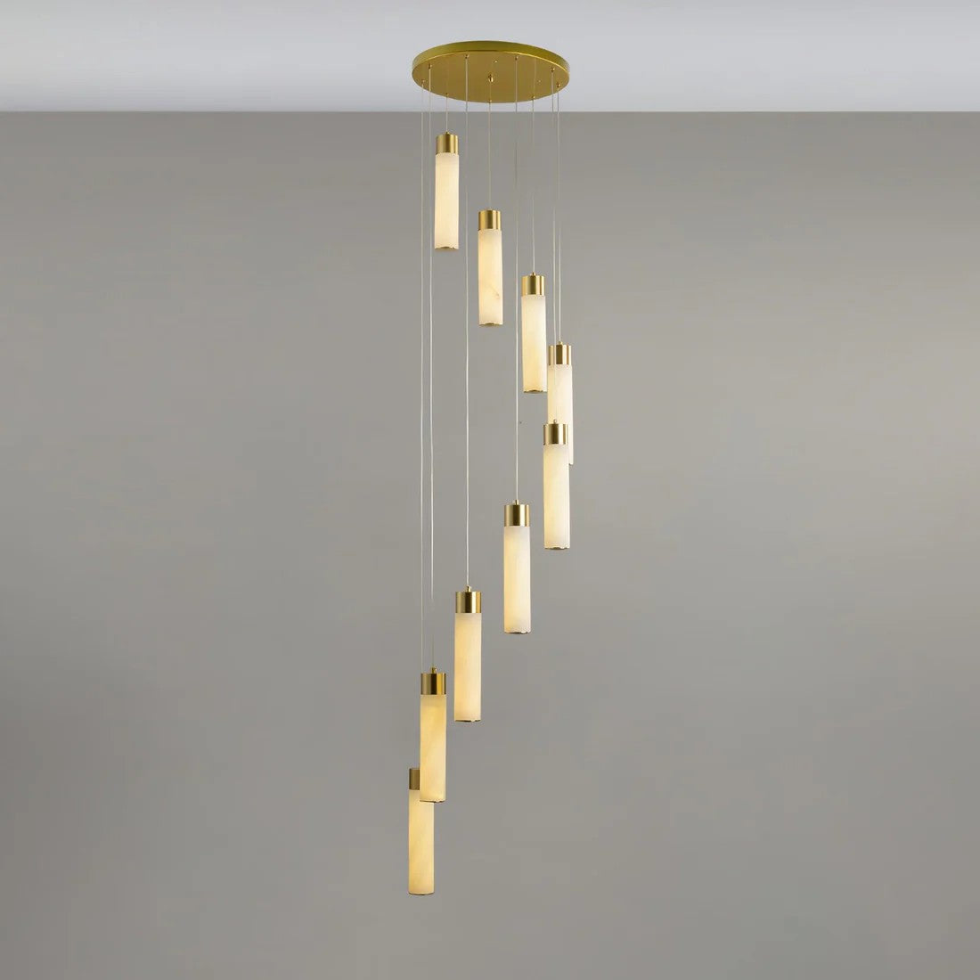 Cascade Alabaster Chandelier